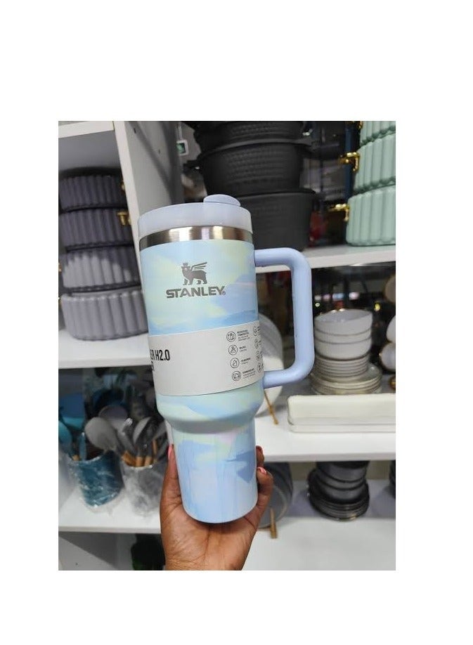 ستانلي مج ستانلي بالماصه سعة 1200 مل ( لون رخامي) - Image 2