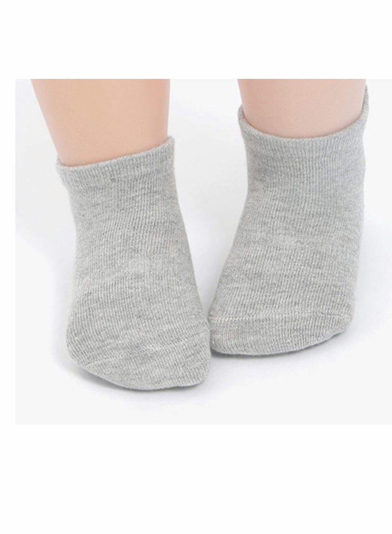 KASTWAVE 12 Pairs Set Baby Cotton Ankle Socks Toddler Short Socks Kids Soft Breathable Girls Socks - Image 3