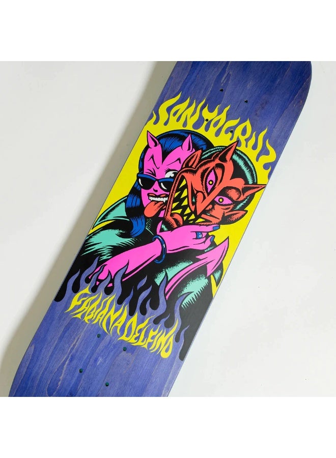 Santa Cruz Delfino Devil VX 8.25" x 31.6" Skateboard Deck - Image 3