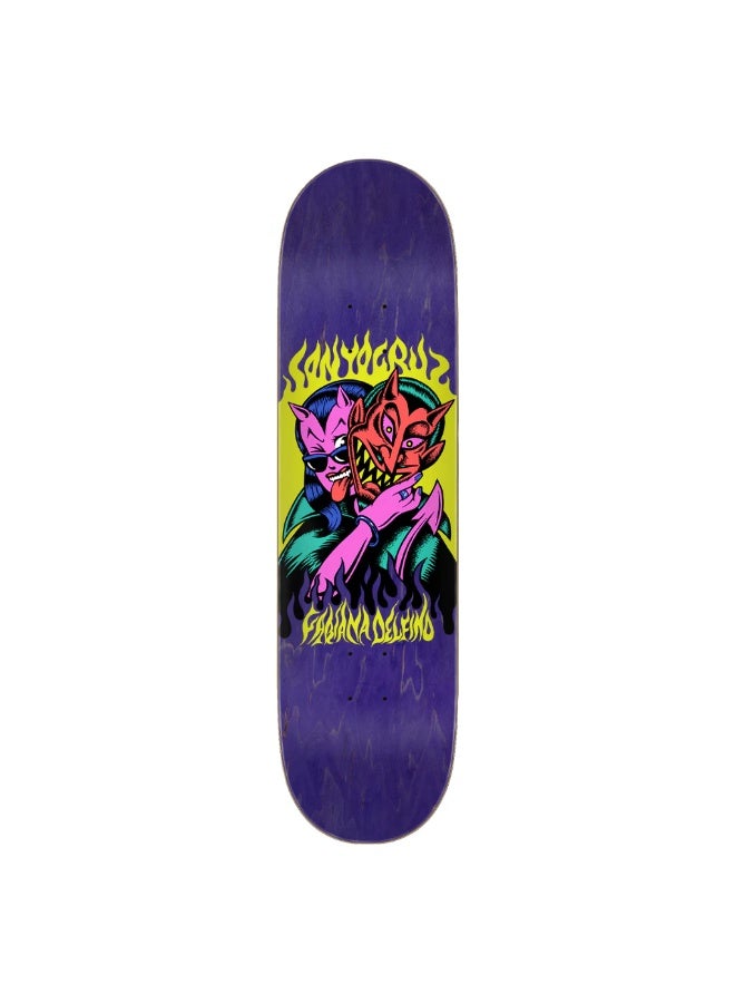 Santa Cruz Delfino Devil VX 8.25" x 31.6" Skateboard Deck - Image 1