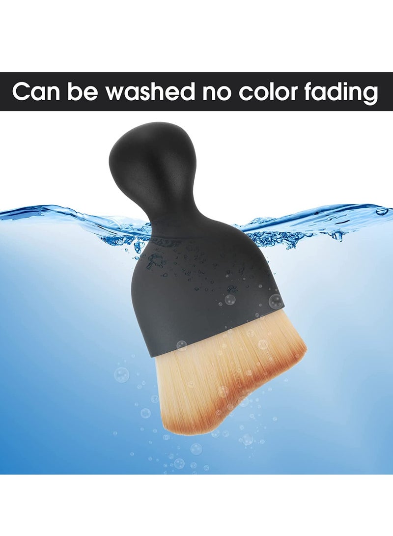 Beauenty Car Interior Cleaning Soft Brush - No Scratch 2 Packs Car Cleaning Brushes Duster with Soft Bristles Dashboard Air Outlet Gap Dust Removal Brushes for Automovie Air Conditioner Vents - Image 2