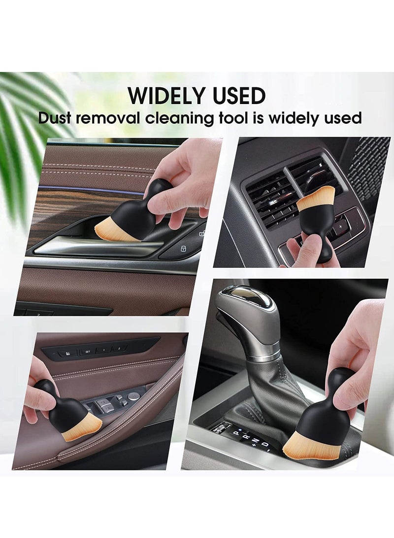 Beauenty Car Interior Cleaning Soft Brush - No Scratch 2 Packs Car Cleaning Brushes Duster with Soft Bristles Dashboard Air Outlet Gap Dust Removal Brushes for Automovie Air Conditioner Vents - Image 3