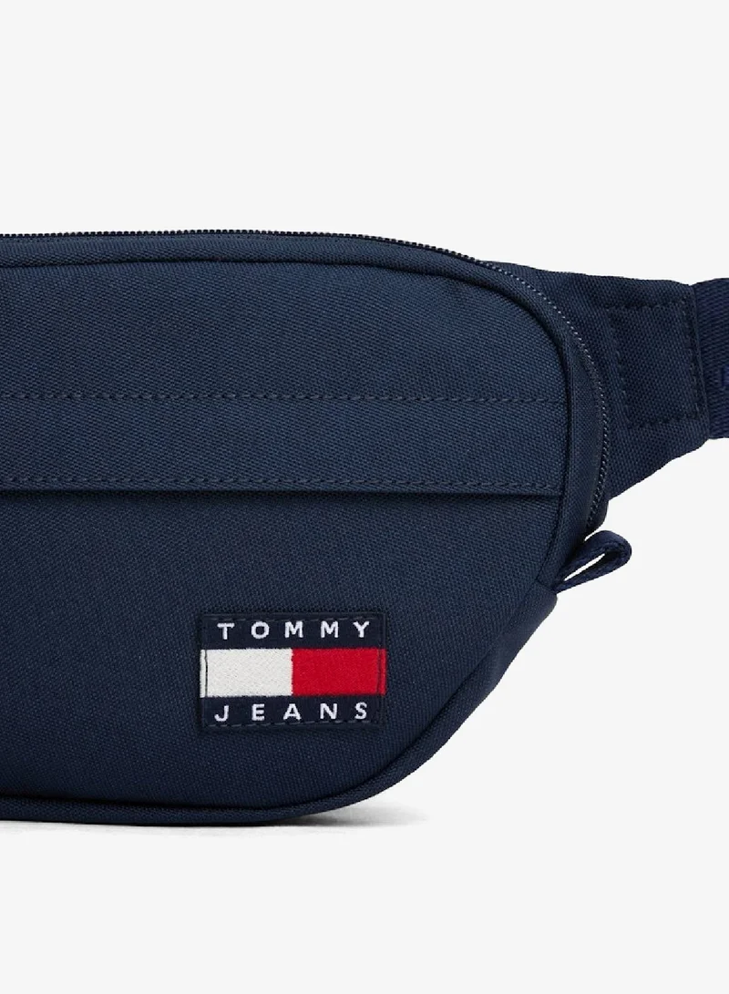 TOMMY JEANS Dark Night Navy Essential Repeat Logo Waist Bag for Men | Best Price UAE