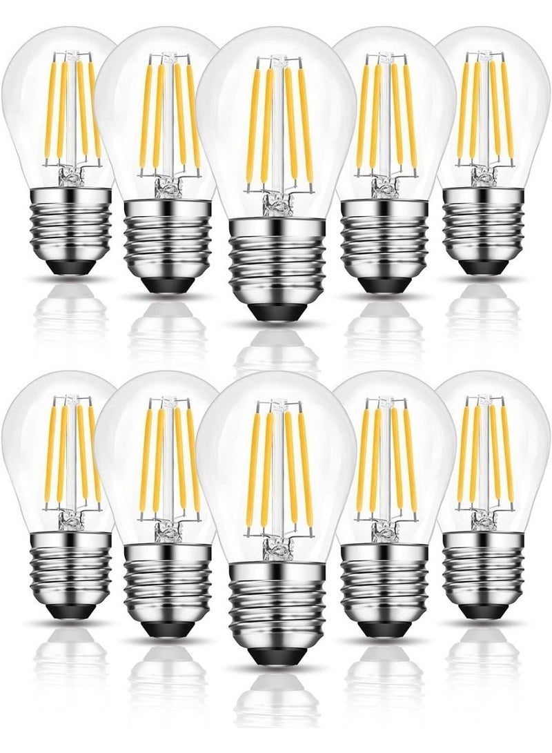 Premium LED Filament Edison Bulbs: Energy-Efficient E27 Base, Vintage Clear Glass Design, Long-Lasting Retro Lighting for Home, Office, and Decorative Chandeliers, Multi-Pack Value Set.