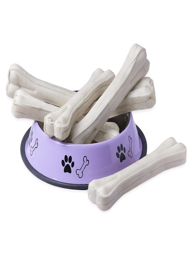 ADB Creations Rawhide Chicken Flavor Dog Chew 10 Inch Calcium Bone for Fully Grown up Adult and Big Dogs of All Breeds (10-Inch-2-KG) - Image 1