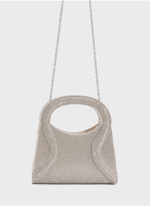 Ladies Sparkly Clutch Bag