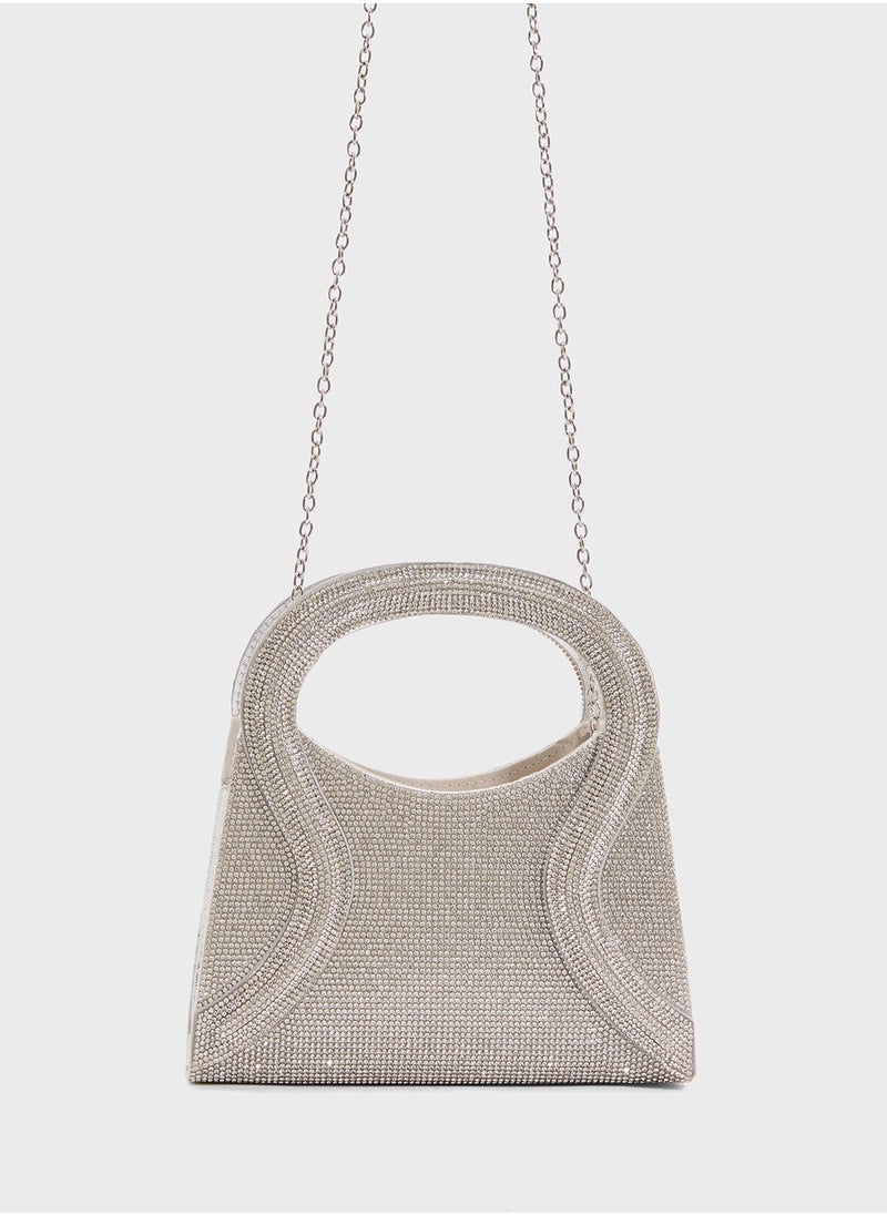 Ella Limited Edition Ladies Sparkly Clutch Bag  - Image 1