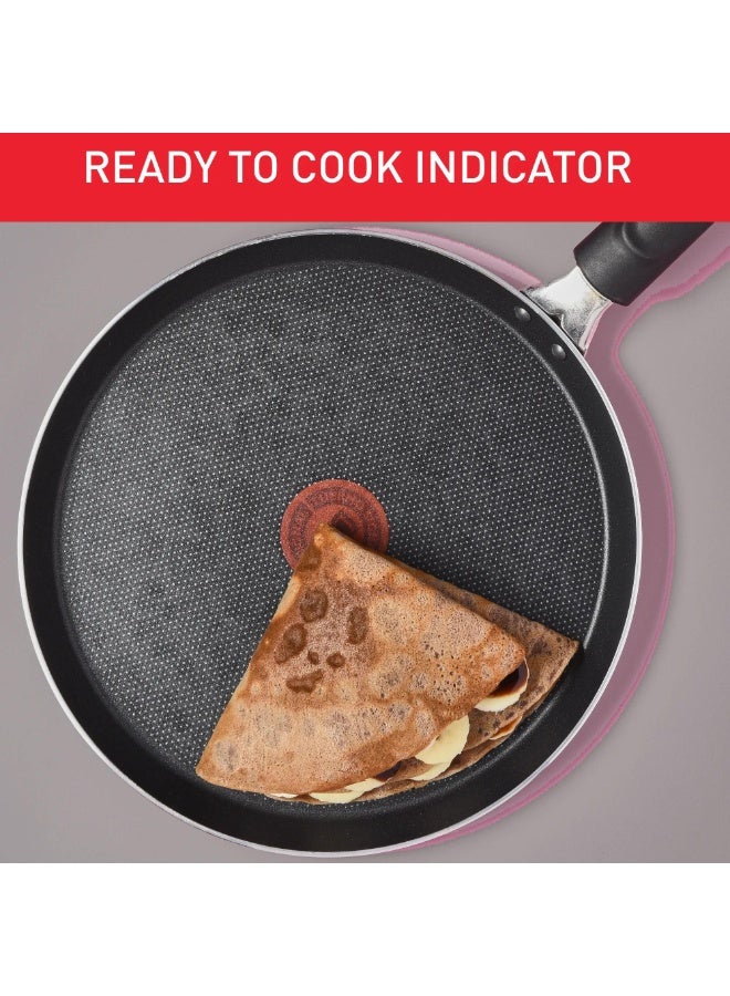 T-Fal Simplicity Pancake Pan 25 cm, Durable Non-Stick Coating, Safe-Non-Stick Coating, Heat Indicator, Diffusion Base, Easy Cleaning, Stovetop Compatibility, Made in France,  B4481082 - Image 5