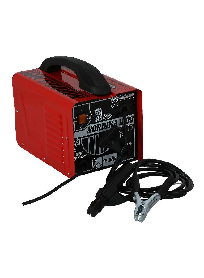 TELWIN 220V Corded Heavy Duty Portable Welding Machine Red and Black JE812102 - Image 1