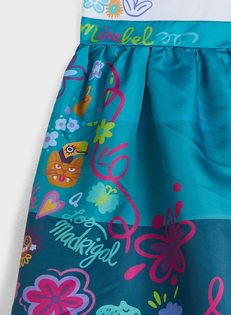 Rubies Costume Kids Disney Encanto Mirabel Dress