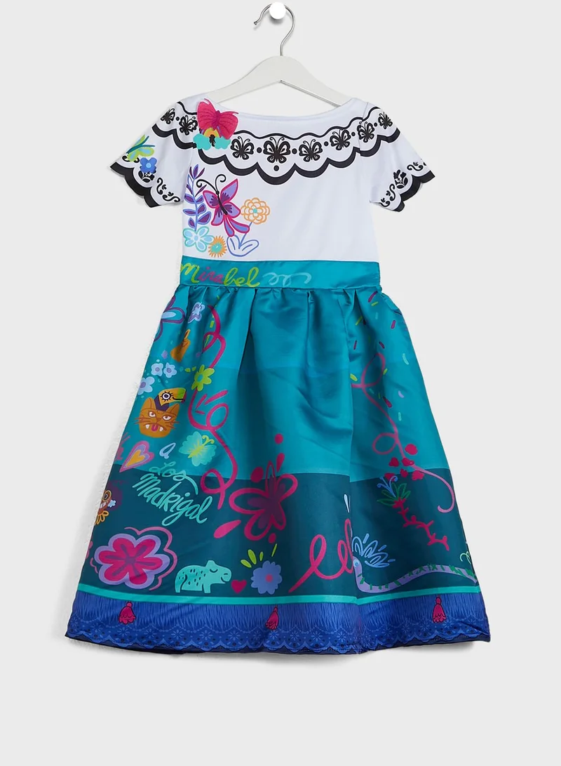 Rubies Costume Kids Disney Encanto Mirabel Dress
