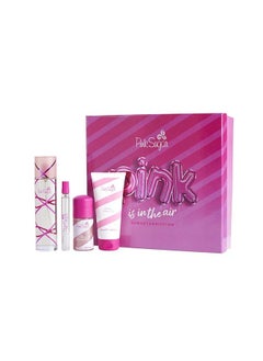 Aquolina Pink Sugar Pink Is In The Air W Set Edt 100Ml, Shimmering Roll-On 50Ml, Edt 10Ml, Sg 