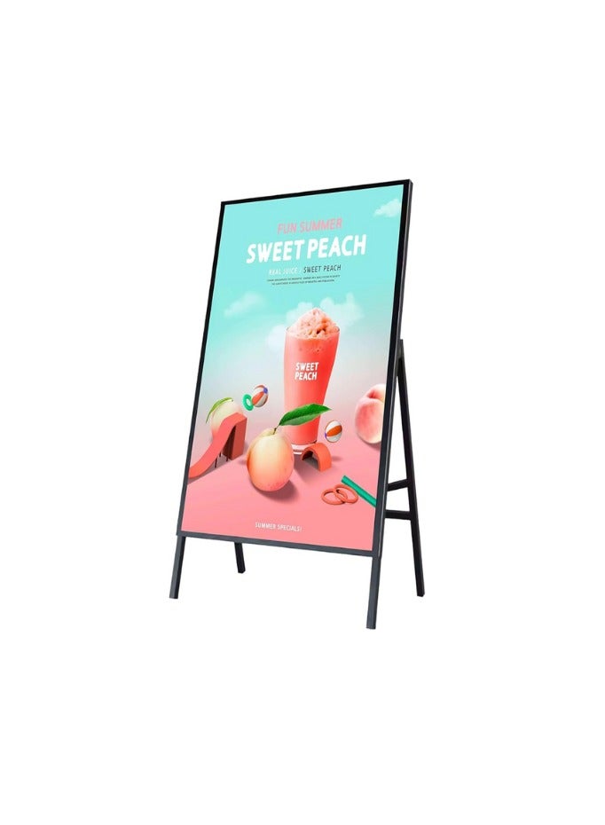 Kalon 60x90Cm Advertising display Single-Sided board Menu Poster Frame floor standing sign holder indoor/outdoor For restaurant - Image 1