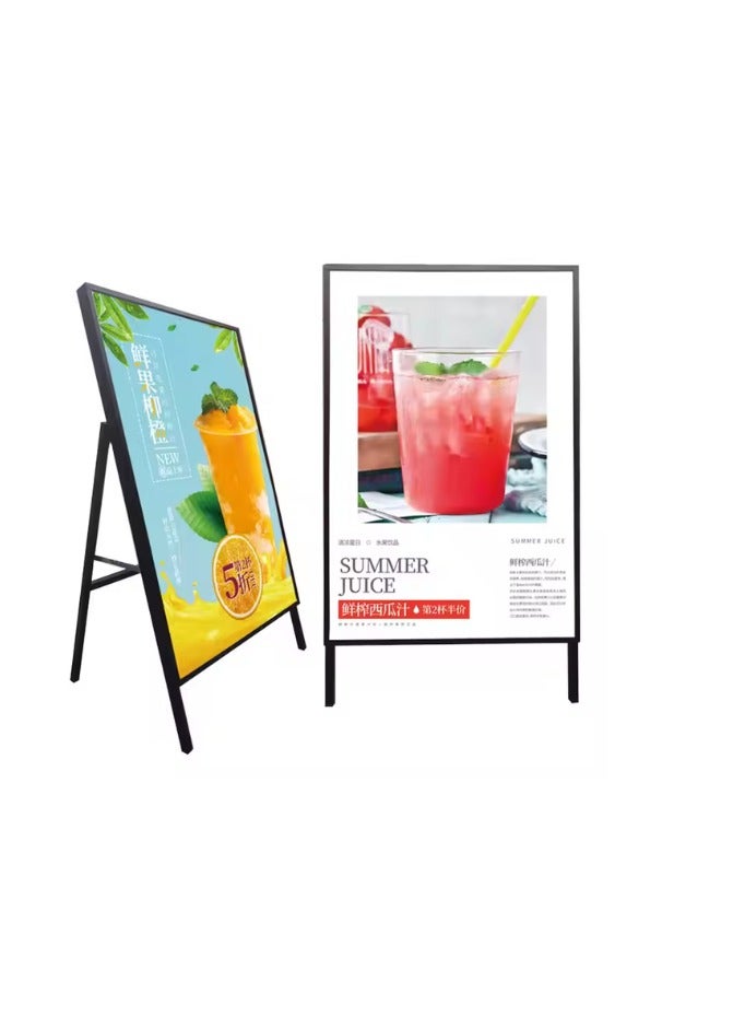 Kalon 60x90Cm Advertising display Single-Sided board Menu Poster Frame floor standing sign holder indoor/outdoor For restaurant - Image 2