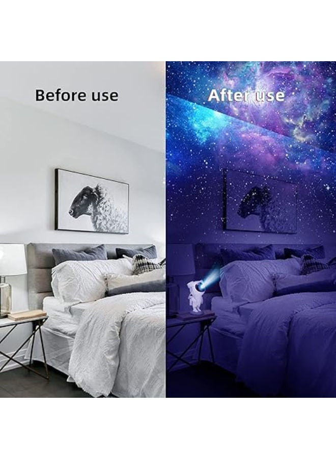 360° Adjustable Galaxy Space Projector Light Lamp with Remote Control - Image 2