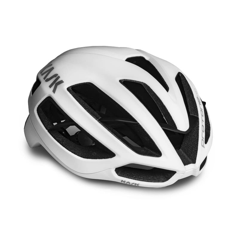 KASK Protone Icon Bike Helmet I Aerodynamic Road Cycling Mountain Biking Cyclocross Helmet White Matt Medium