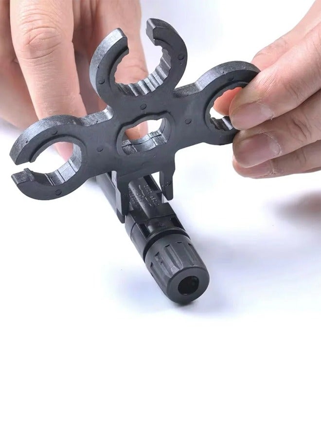 مفتاح ربط وفك صلب وصلات الطاقة والالواح الشمسية MC4 Connector - Image 2