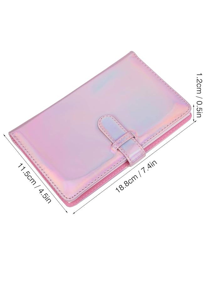 erorex Photo Bookshelf Album Pu Pvc 3 Inch 96 Pockets Photo Book Album With 16 Pages Photograph Storage Holds Card Case Commemoration Day Albums Holiday Instant Mini11 8 9 7S 25 70 90  - Image 5