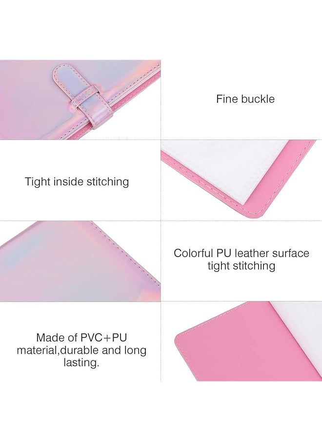 erorex Photo Bookshelf Album Pu Pvc 3 Inch 96 Pockets Photo Book Album With 16 Pages Photograph Storage Holds Card Case Commemoration Day Albums Holiday Instant Mini11 8 9 7S 25 70 90  - Image 4