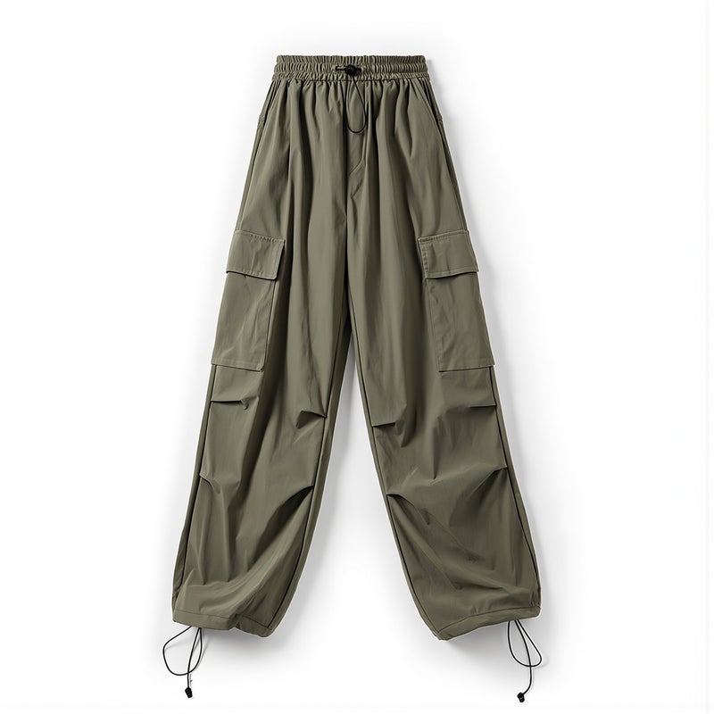 Womens Hiking Cargo Pants Quick Dry Loose Outdoor Travel Casual Daily Wear - Image 4