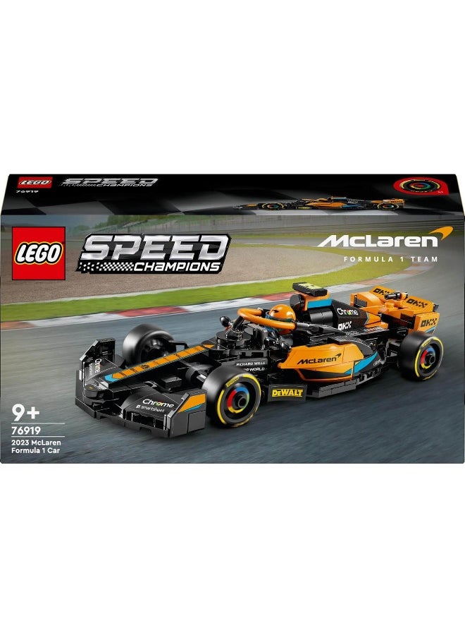 LEGO LEGO Speed Champions 2023 McLaren Formula 1 Race Car 76919 Building Toy Set  - Image 2
