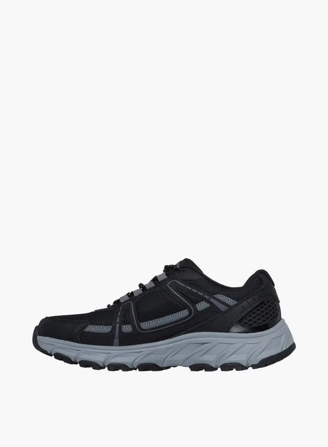 SKECHERS BLACK Men HILLCREST 2.0 Panelled Sports Shoes for Men | Best Price UAE