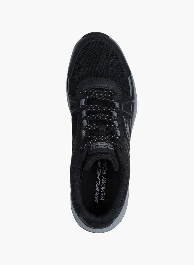 SKECHERS BLACK Men HILLCREST 2.0 Panelled Sports Shoes for Men | Best Price UAE