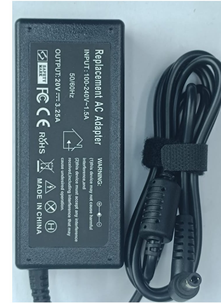 CSF LAPTOP AC ADAPTER FOR LENOVO 20V 3.25A 65W  - Image 3