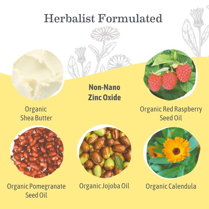 Earth Mama Baby Mineral Sunscreen Lotion SPF 40 | Non-Nano Zinc, Natural Water Resistant Sun Cream for Babies, Kids & Adults, 3-Ounce - Image 2