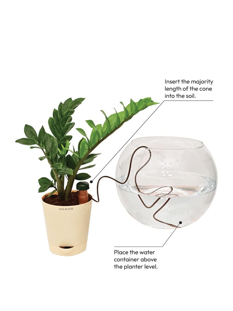 Ugaoo Watermatic Stake, Drip Irrigation Stakes & Indoor or Outdoor Water Spikes for Plants Automatic Drip Irrigation - Classic In Display - Image 2