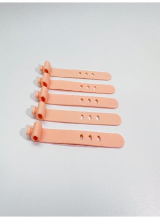 2 Holes 3 Holes Data Cable Tie Earphone Bundle Storage Belt Silicone Tie Charging Cable Winding Cable Tie Cable Tape-Color:Orange Red (3 Holes 73mm Oval Buckle) - pzsku/Z15D5D2C9AF19C56B2CBCZ/45/1746205180/f6ccde2e-7535-405a-b127-044f2f7c6d5e
