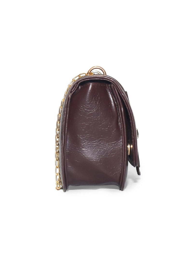 Basic Leather Women’s Shoulder Bag – Timeless & Versatile Style - Image 4
