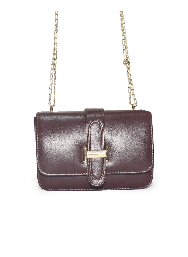 Basic Leather Women’s Shoulder Bag – Timeless & Versatile Style - Image 1