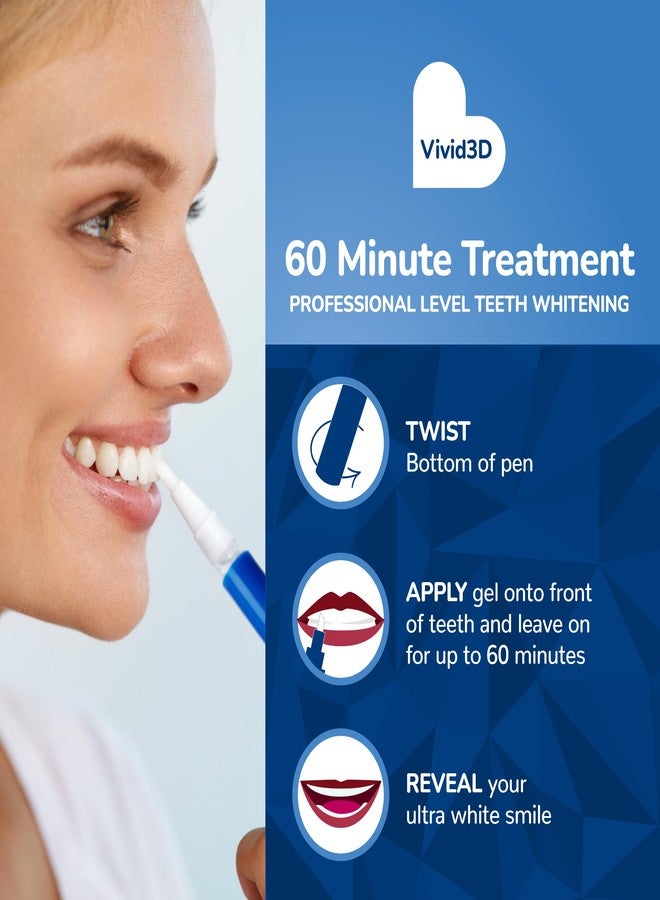 BioSwiss Teeth Whitening Pen Set, Optic Bright Ultra White Mint Tooth Whitener Pens, 4 Pack - Image 4