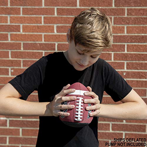 Passback Junior Rubber Football, Ages 9-13, Youth Training Football, (Ships Deflated) - Image 5