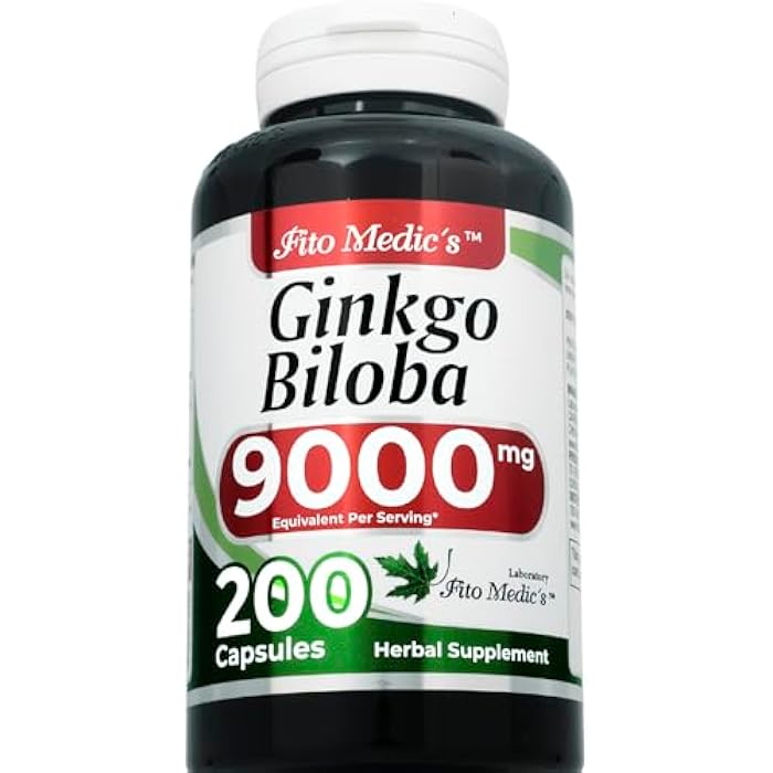 FITO MEDIC'S Ginkgo Biloba | Ginkgo biloba Herb Leaf Capsules | 200 Capsules | Concentrated Extract | Highly Absorbable Herbal Supplement - Image 2