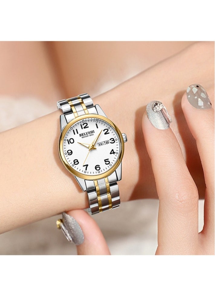 Belushi Luminous Quartz Watch For Middle-Aged And Elderly Women  - Image 2