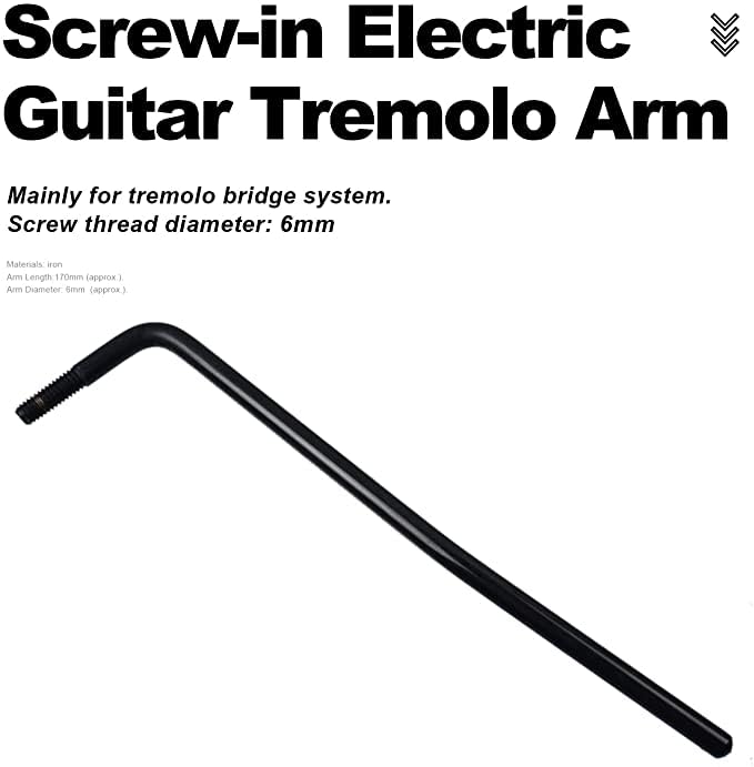 SAPHUE 6MM Screw-in Electric Guitar Tremolo Arm Whammy Bar - Image 3