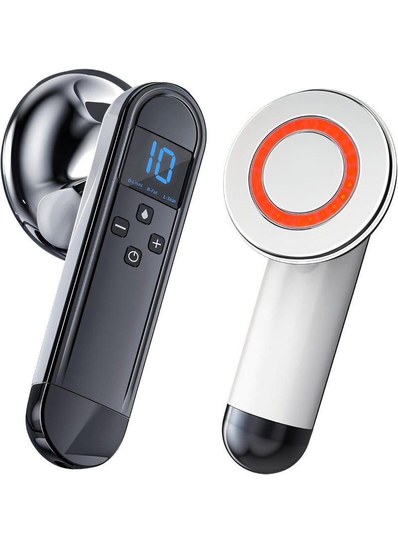 FDTY Body Sculpting Cellulite Massager Machine - Fat & Skin Tightening Anti-Cellulite Device with Red Light Therapy - Home Electric Cellulite Remover for Abdominal Waist Belly Arm Leg - Image 1