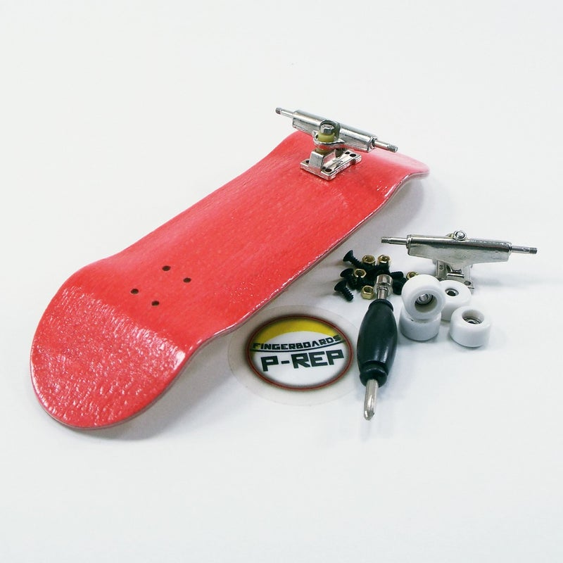 PREP P-REP Starter Complete Wooden Fingerboard 30mm - Red - Image 3