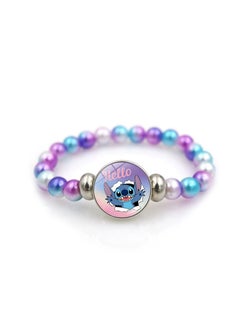 STITCH 2-pack Stitch cartoon boy and girl bracelets  - Image 2