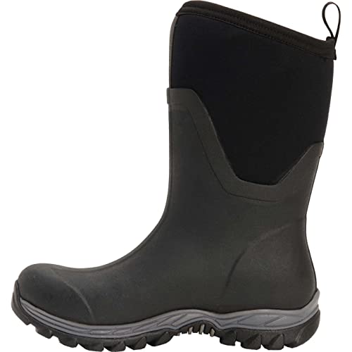 MUCK حذاء شتوي نسائي من MUCK Boot Arctic Sport II للظروف القاسية، ارتفاع متوسط، مطاطي، أسود، 8 M US - Image 5