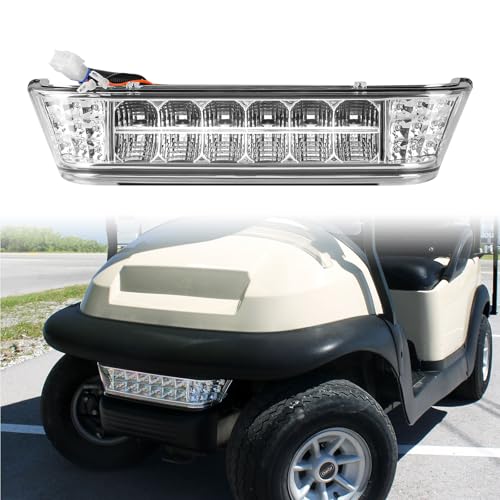 Panglong Golf Cart LED Headlight Bar, 12V Front Replace Head Light Bar, Suitable for 2004-Up Club Car Precedent with Front Head Light Electric and Gas Models, Replaces OEM# 102524801,1025248-01 - Image 1