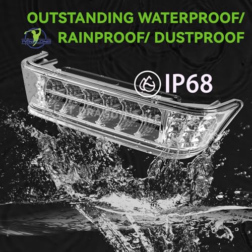 Panglong Golf Cart LED Headlight Bar, 12V Front Replace Head Light Bar, Suitable for 2004-Up Club Car Precedent with Front Head Light Electric and Gas Models, Replaces OEM# 102524801,1025248-01 - Image 3