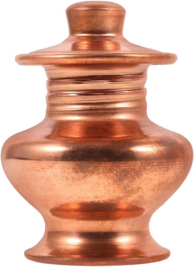 Luxshiny Buddhist Water Offering Cup Copper Offering Cup Buddha Offering Cups Bottle Chinese Offering Cups Buddhism Buddha Worship Cups Bowl Meditation Tea Cup - Image 1