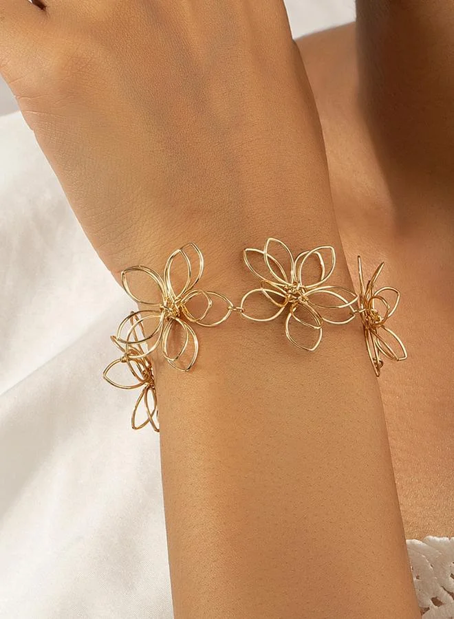 تايك تو سوار مُجوّف بنقش زهور