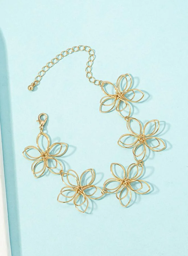 تايك تو سوار مُجوّف بنقش زهور