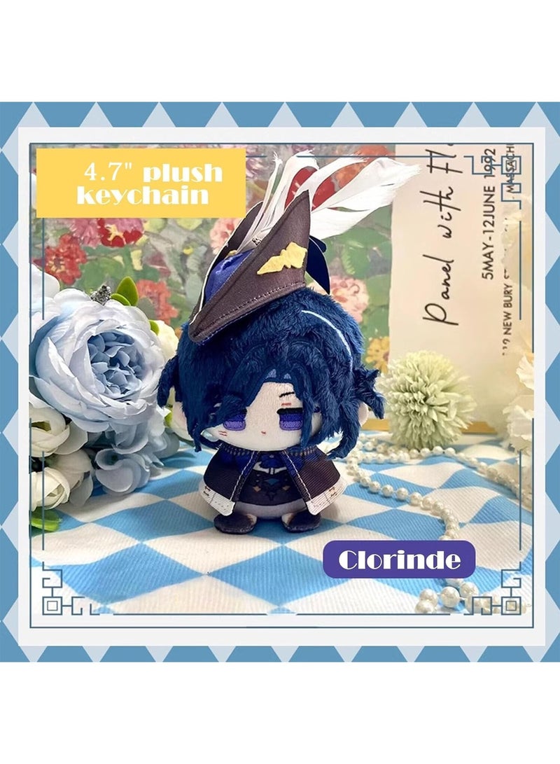 4.7 بوصة جينشين كلوريندي قلادة مفتاح قطيفة - Image 2