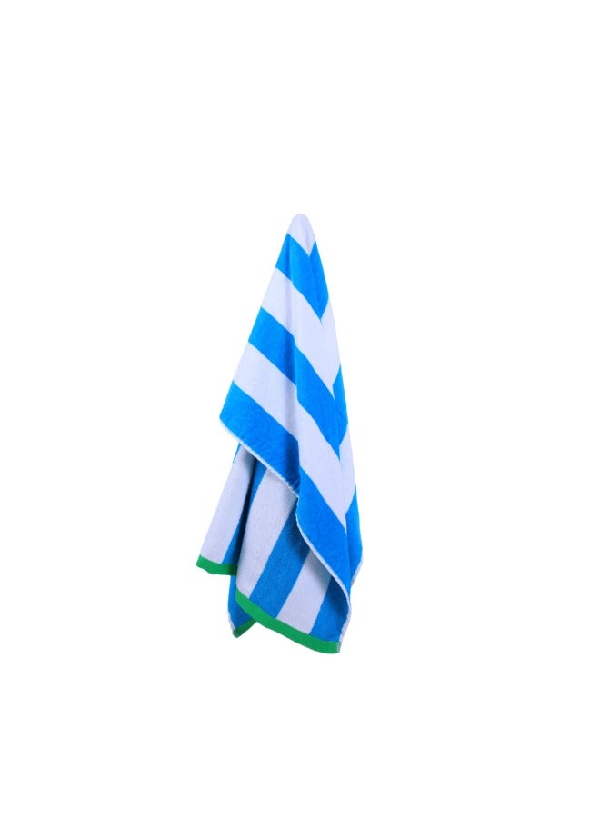 BYFT Jacquard Beach Towel (86x162 cm) 390 Gsm Cool Stripe Yarn Dyed Cotton-Set of 1 - Image 3