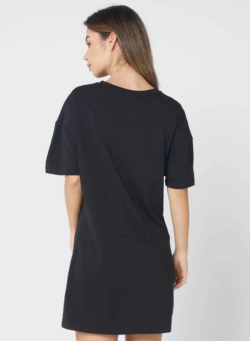 TOMMY JEANS Logo Knitted Nightdress